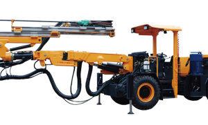 KJ311 Double Heavy-Duty Rail Two-Arm Tunneling Jumbo
