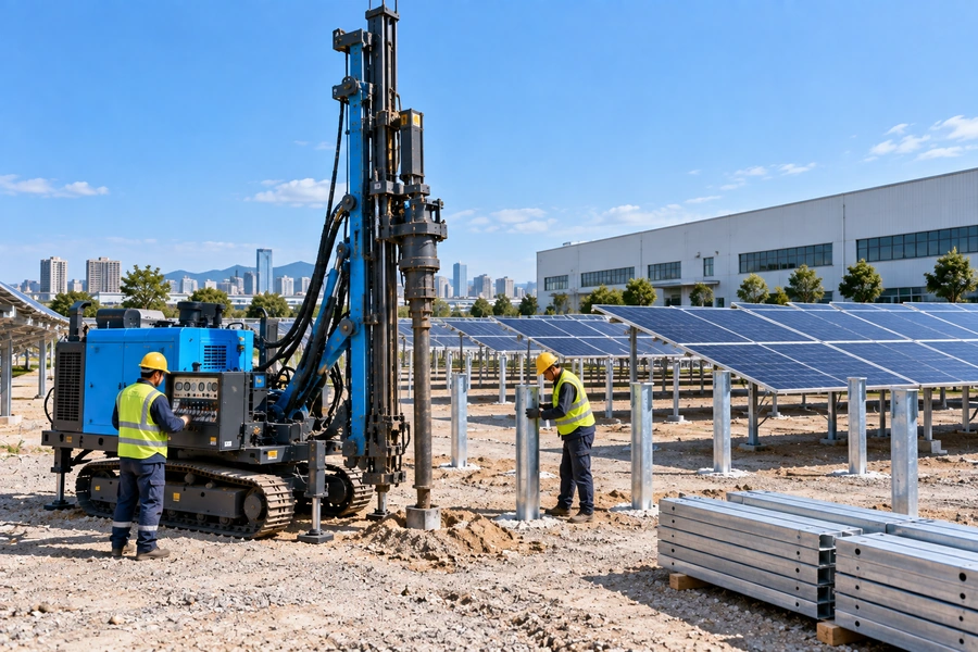Distributed and commercial solar project
