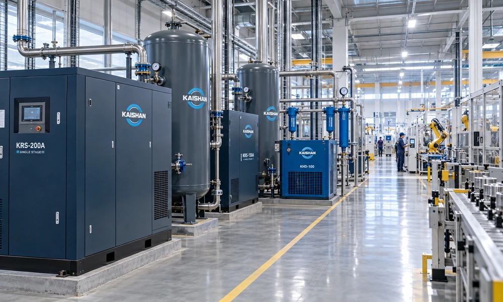 Factory compressed air solutions