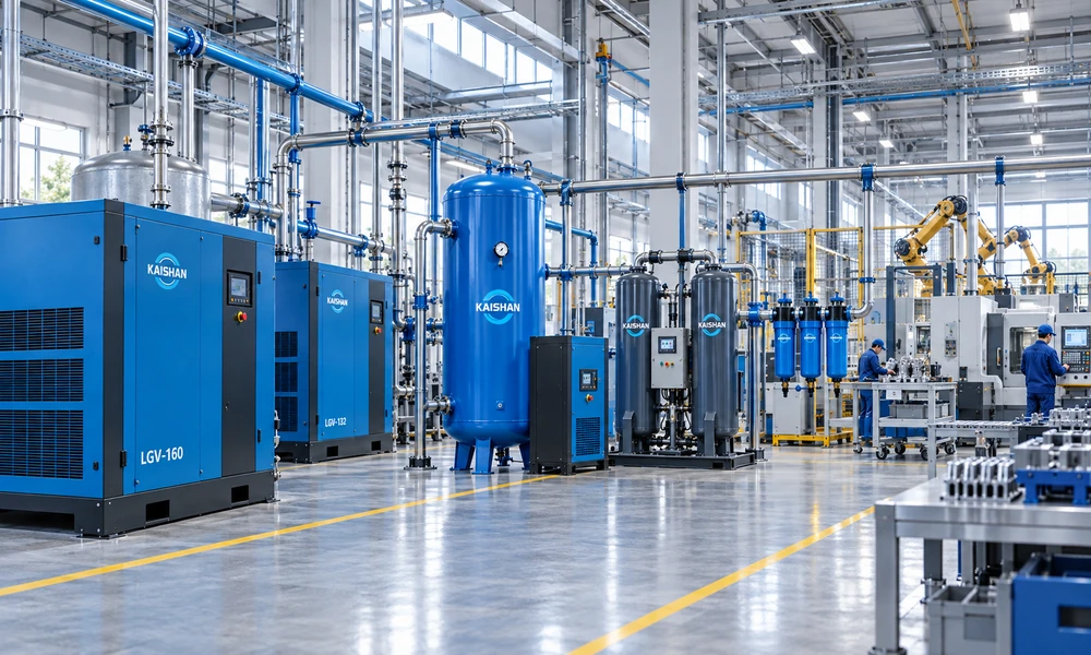 Compressed air systems for general manufacturing