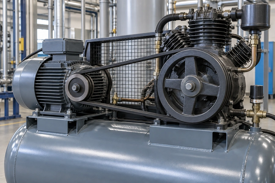 ![Compressor belt lifespan and durability for reliable air compressor performance](https://kaishanpro.com/wp-content/uploads/2026/09/How-Long-Does-a-Compressor-Belt-Last.webp "Compressor Belt Lifespan")