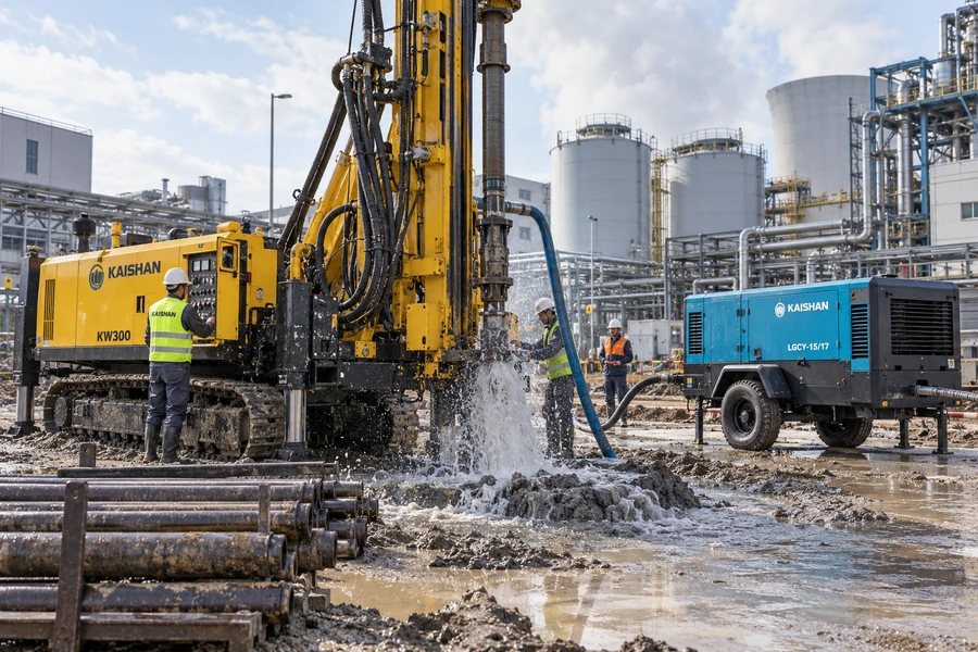 Industrial water wells