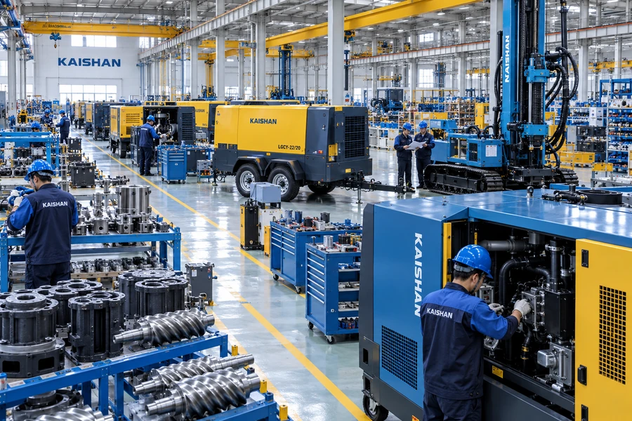 Kaishan manufacturing capability