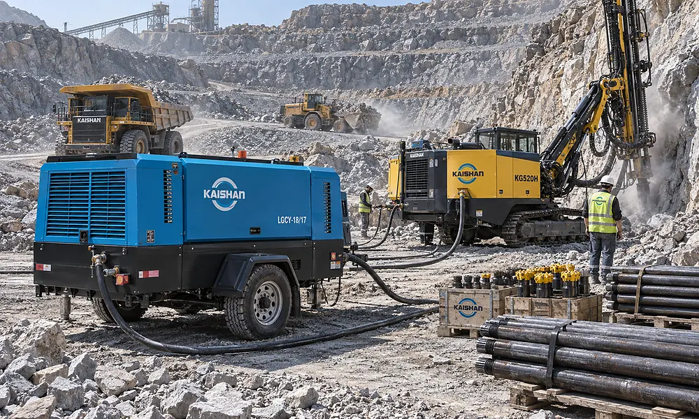 Mining and quarrying air equipment solutions