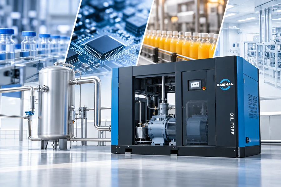 Kaishan oil-free air compressors