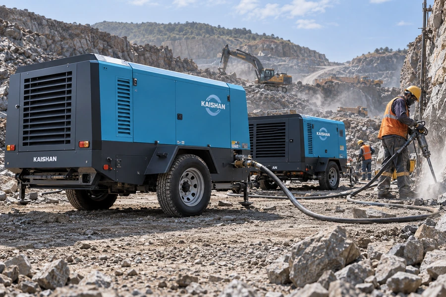 Portable air compressors