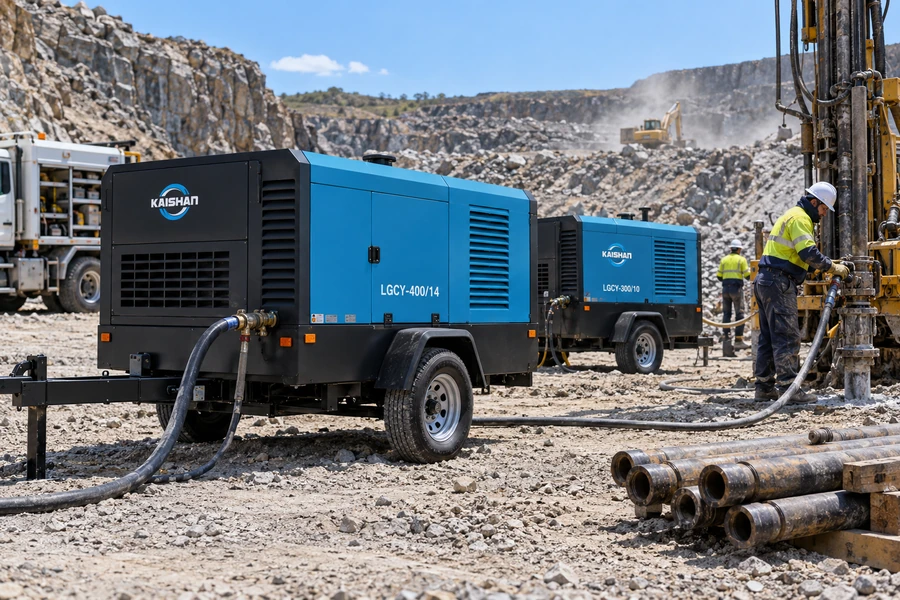 Portable air compressor