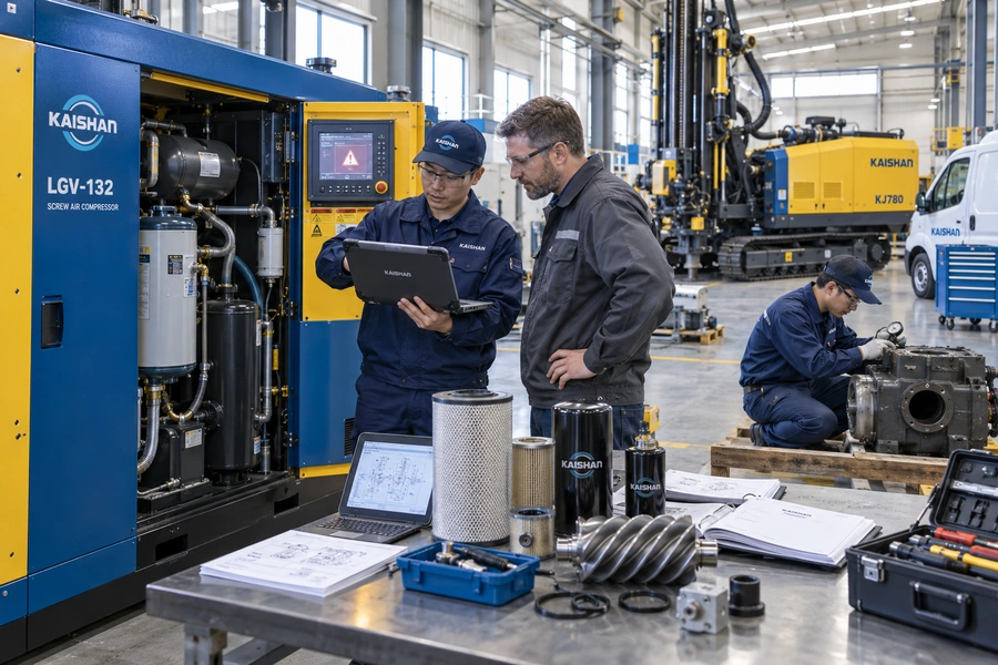 Industrial equipment problem analysis and troubleshooting