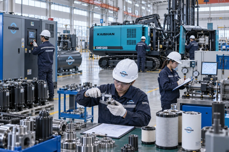 Kaishan quality control capability
