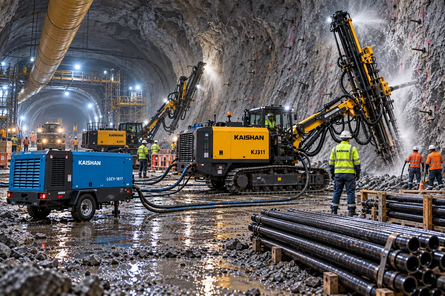 Underground construction equipment