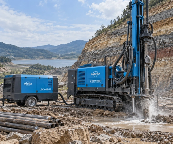 Water well drilling equipment