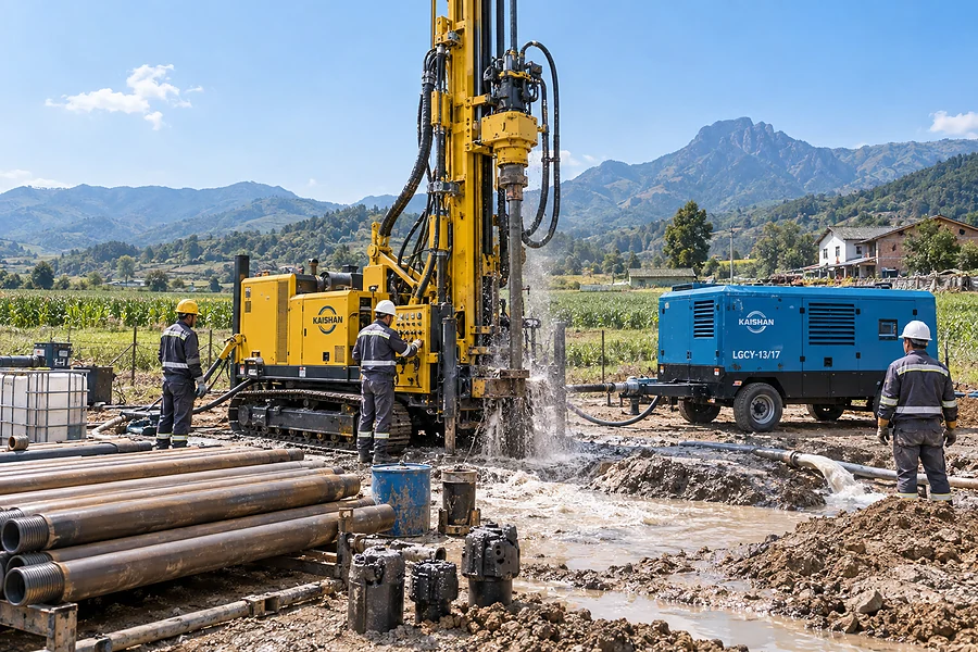 Kaishan water well drilling rig