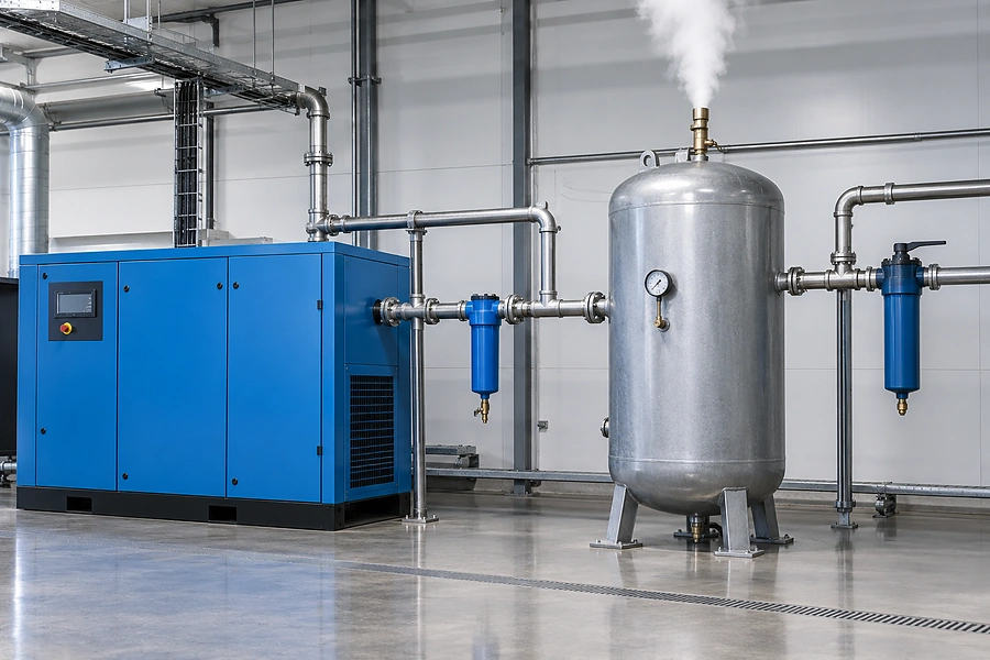 ![Air compressor safety valve repeatedly releasing pressure due to system or pressure control issues](https://kaishanpro.com/wp-content/uploads/2026/09/Why-Does-My-Compressor-Keep-Blowing-the-Safety-Valve.webp "Compressor Safety Valve Issues")