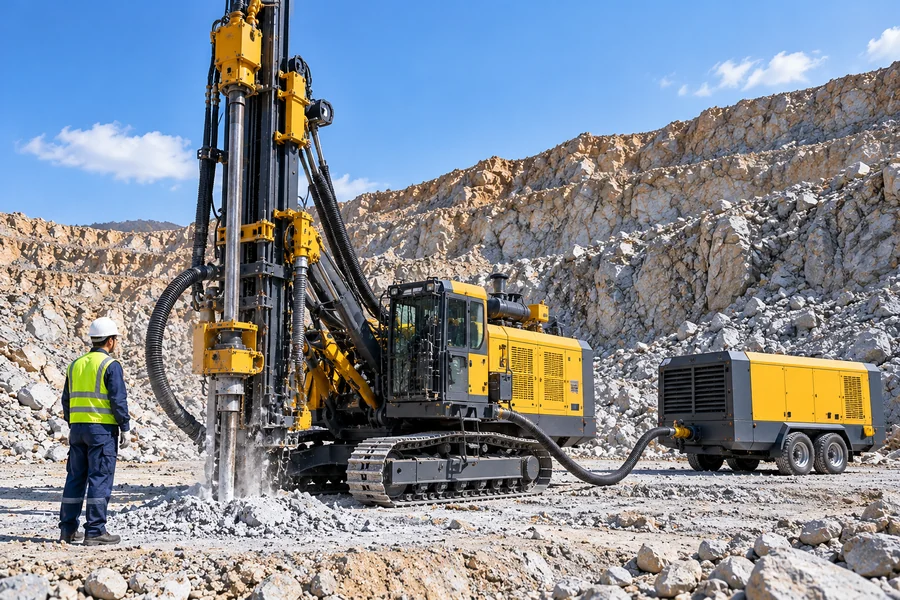 ![DTH drilling machine specifications covering depth diameter pressure power and drilling performance](https://kaishanpro.com/wp-content/uploads/2026/10/What-Are-the-Specifications-of-a-DTH-Drilling-Machine.webp "DTH Drilling Machine Specifications")