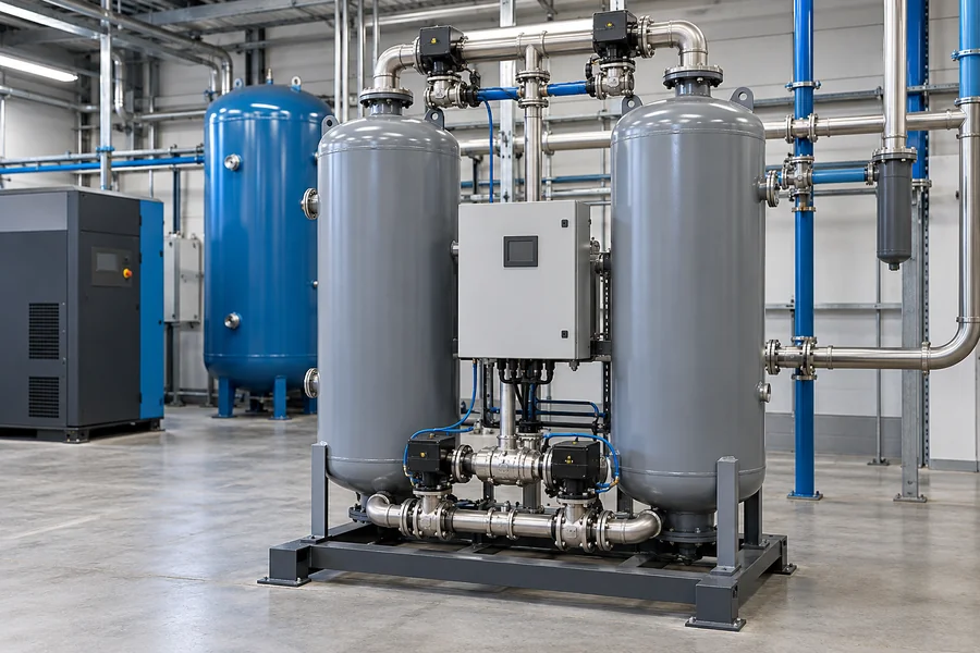 ![Heatless air dryer system removing moisture from compressed air using desiccant technology](https://kaishanpro.com/wp-content/uploads/2026/10/What-Is-a-Heatless-Air-Dryer-System.webp "Heatless Air Dryer System")